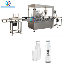 JB-YG4 Vertical Automatic Liquid Sauce  Water Milk Bottle Filling  Machine